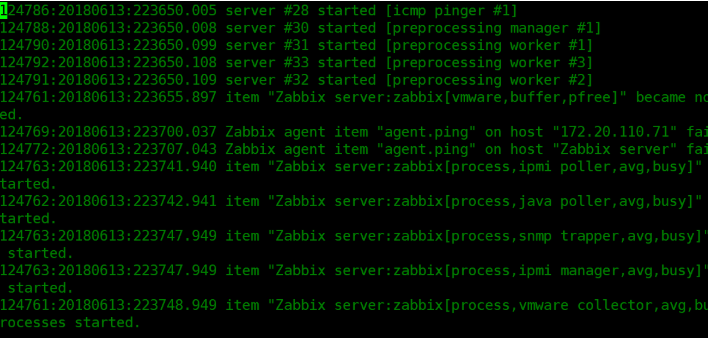 zabbix server is not running:the information displayed may not be current 报错处理办法(图2)