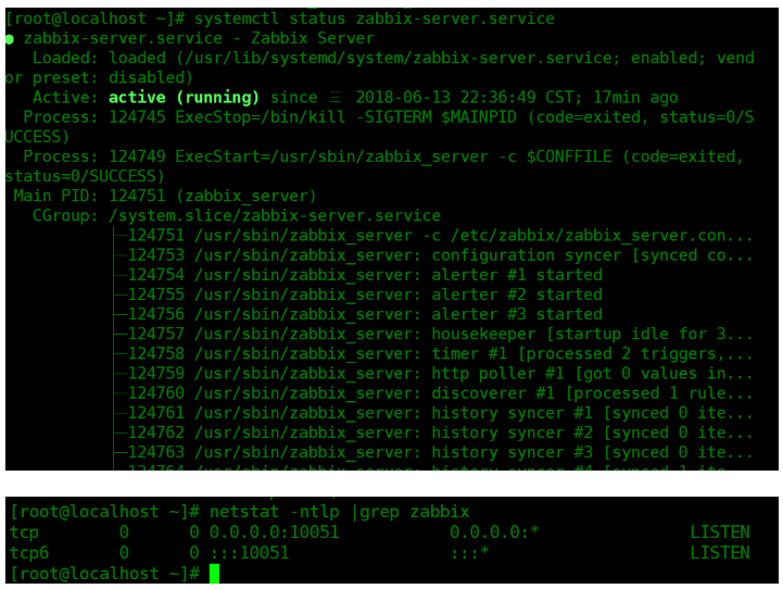 zabbix server is not running:the information displayed may not be current 报错处理办法(图3)